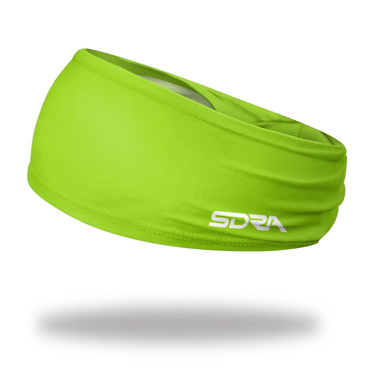 Neon Green Headband (3.5" Tapered)