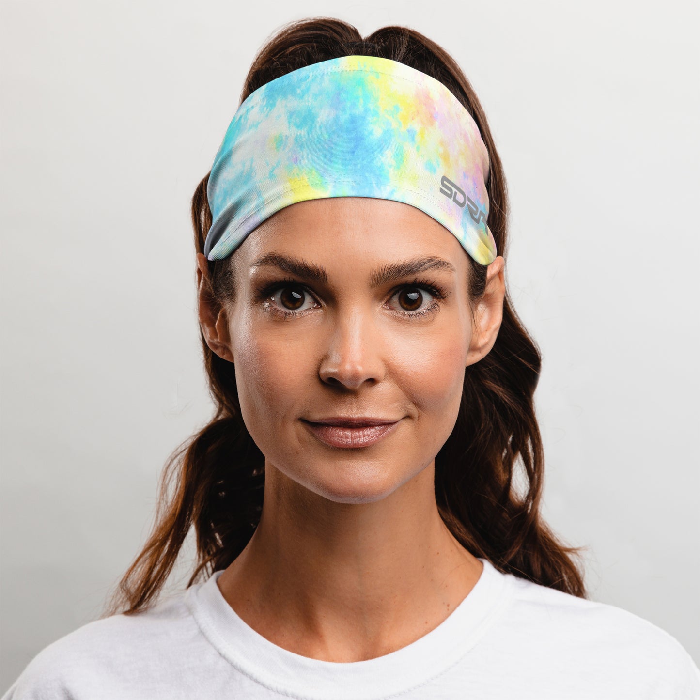 Ice Tie-Dye Headband (3.5" Tapered)