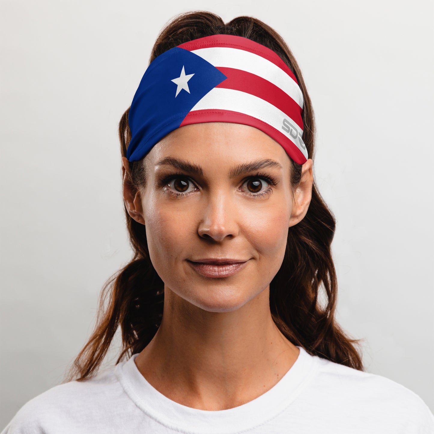 Puerto Rico Headband (3.5" Tapered)