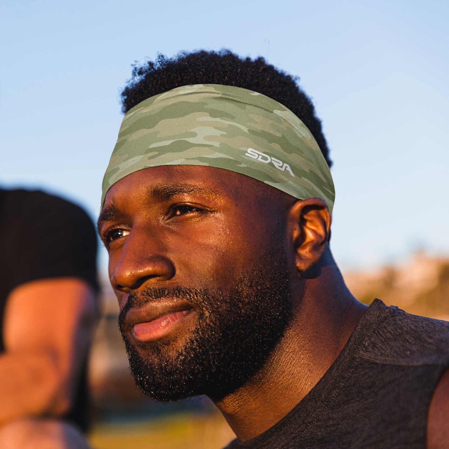 Suddora Camo Wide Tapered Non-Slip Headband