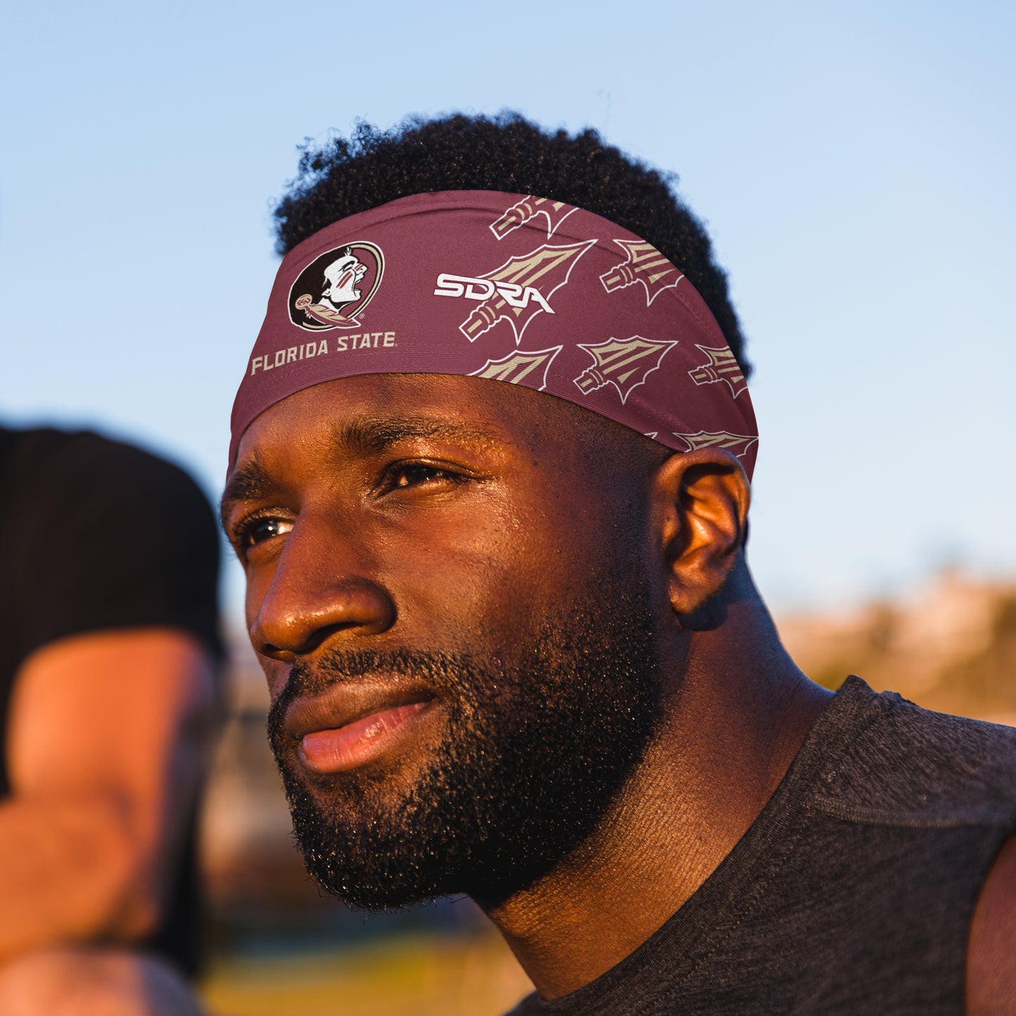 Florida State University Headband (3.5" Tapered)