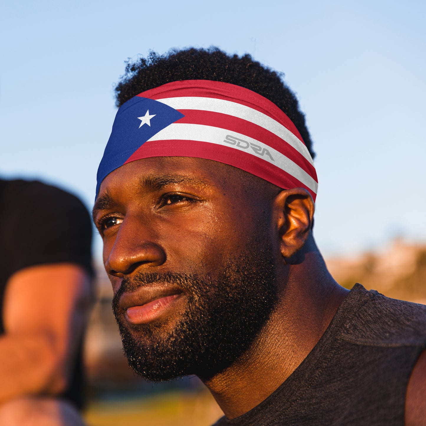 Puerto Rico Headband (3.5" Tapered)