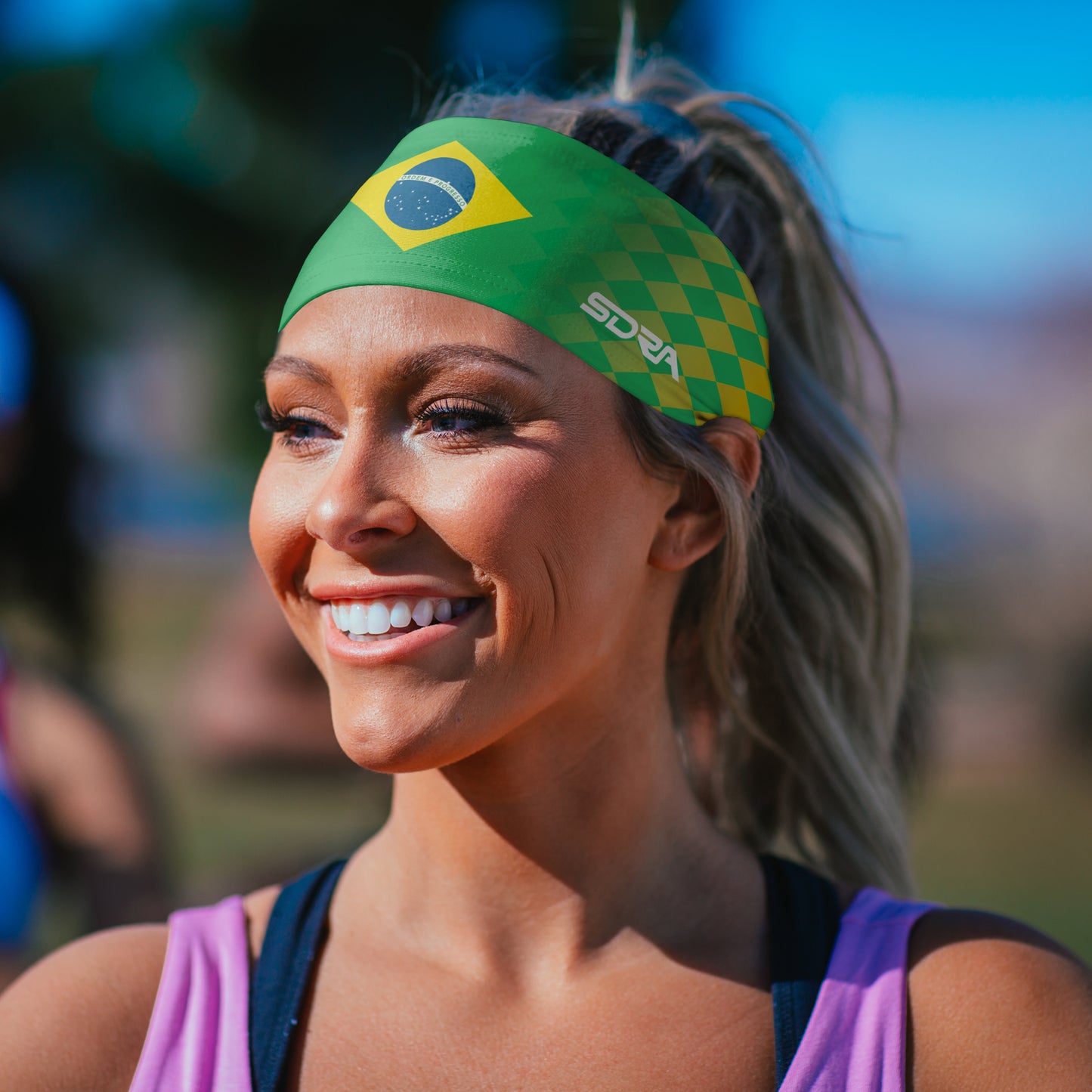 Brazil Tapered Non-Slip Headband