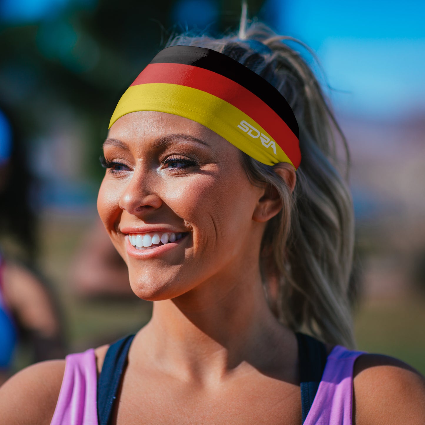 Germany Headband (3.5" Tapered)