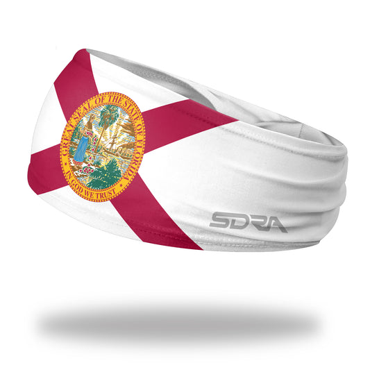 Florida State Flag Tapered Headband (3.5" Tapered)
