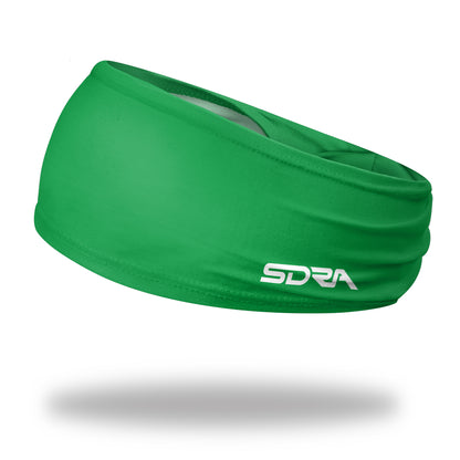 Suddora Green Wide Tapered Non-Slip Headband