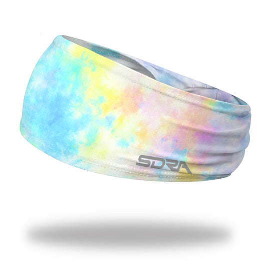 Ice Tie-Dye Headband (3.5" Tapered)