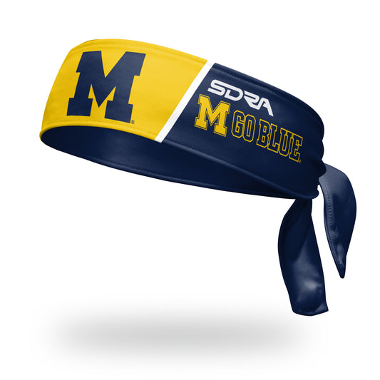 University of Michigan Tie Headband