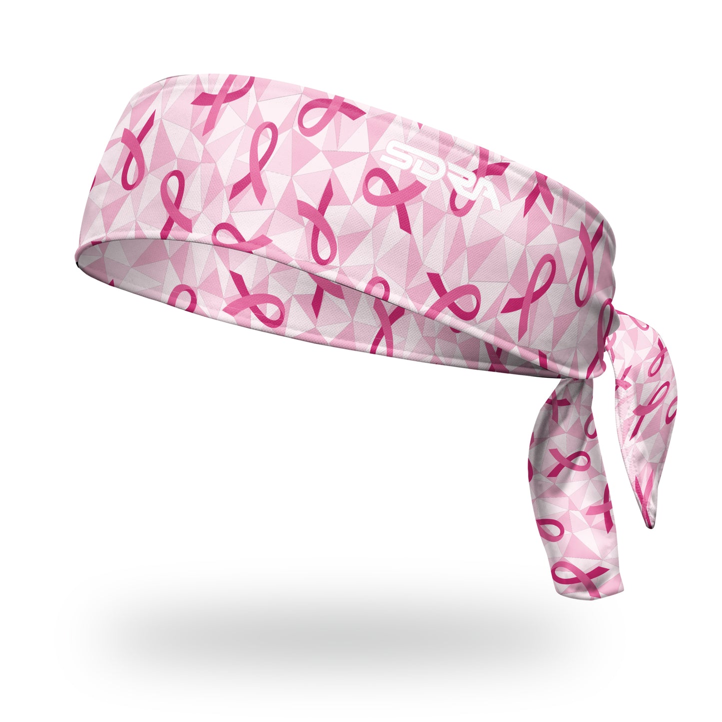 Suddora Pink Ribbon Tie Headband