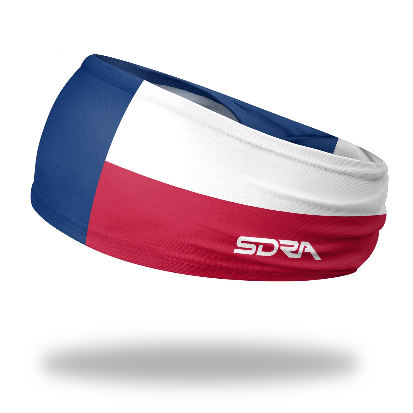 Texas State Flag Tapered Headband (3.5" Tapered)