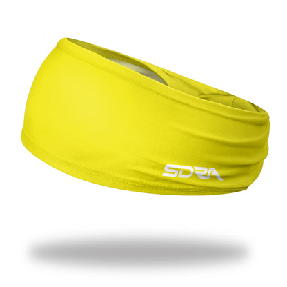 Suddora Yellow Wide Tapered Headband