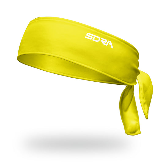 Suddora Yellow Tie Headband