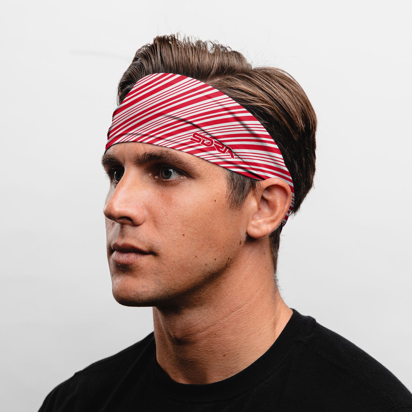 Candy Cane Headband (3.5" Tapered)
