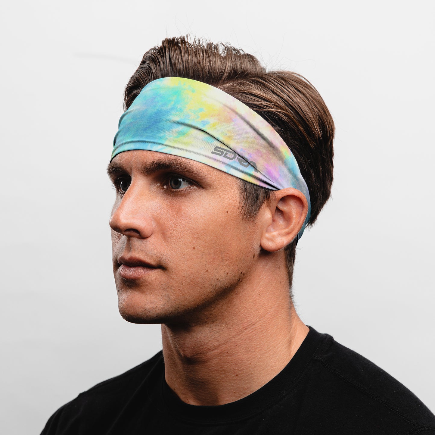 Ice Tie-Dye Headband (3.5" Tapered)