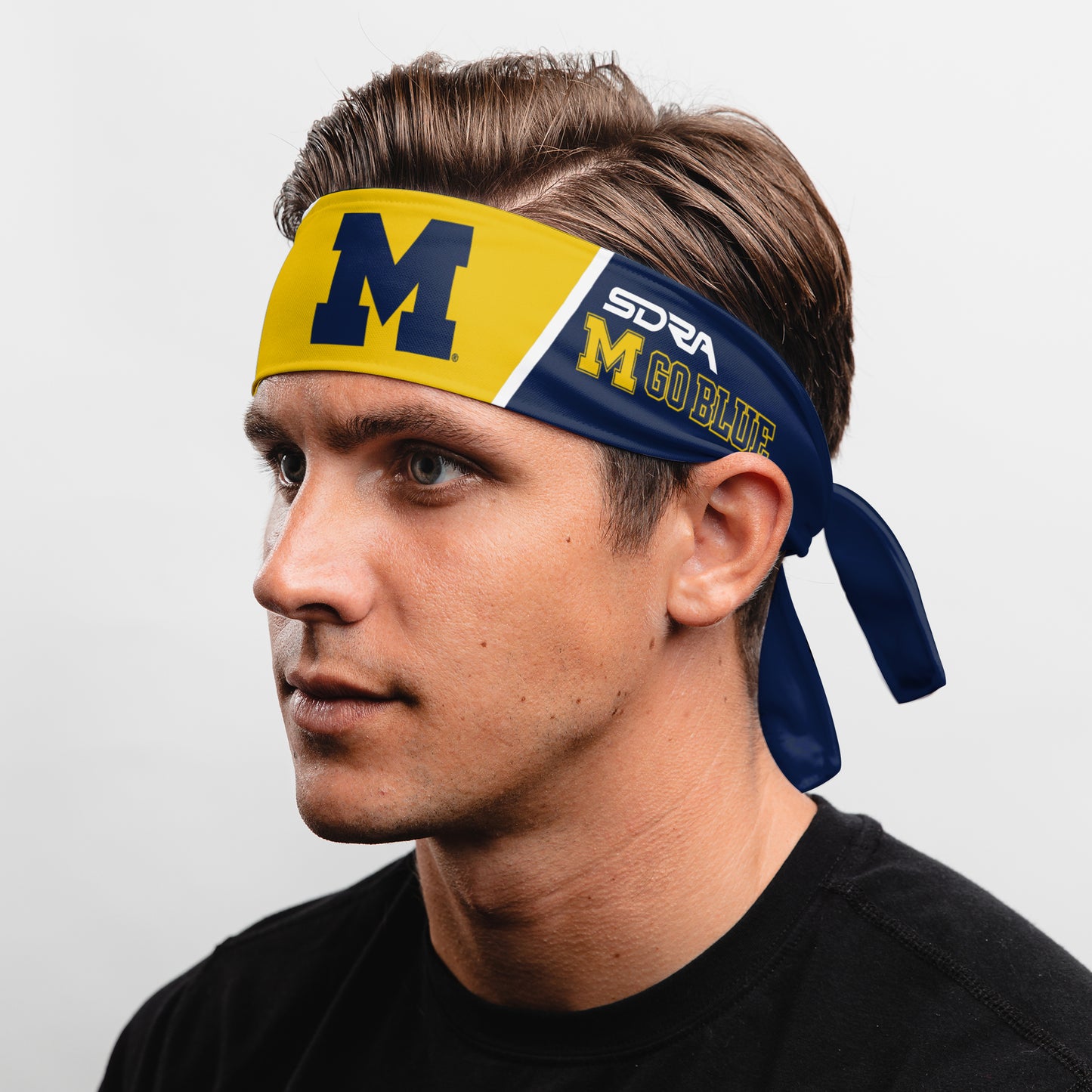 University of Michigan Tie Headband