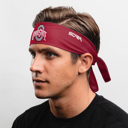 The Ohio State University Red Tie Headband