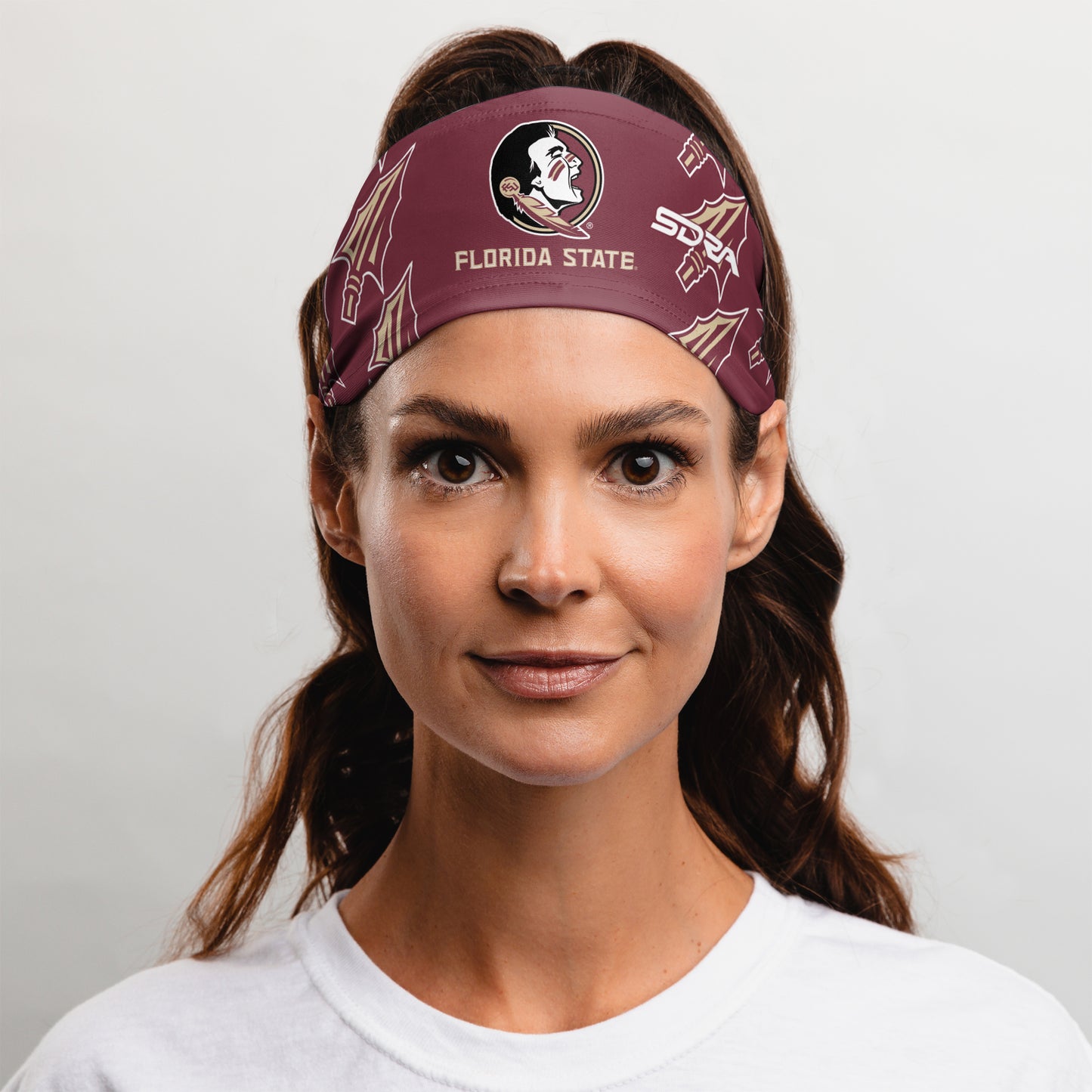 Florida State University Headband (3.5" Tapered)