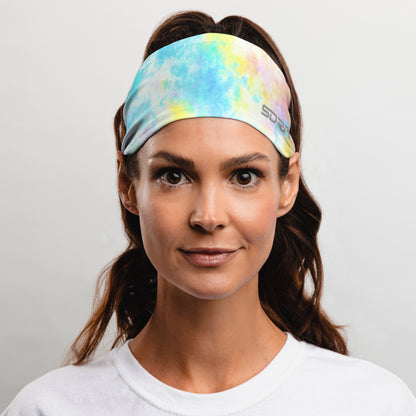 Ice Tie-Dye Headband (3.5" Tapered)