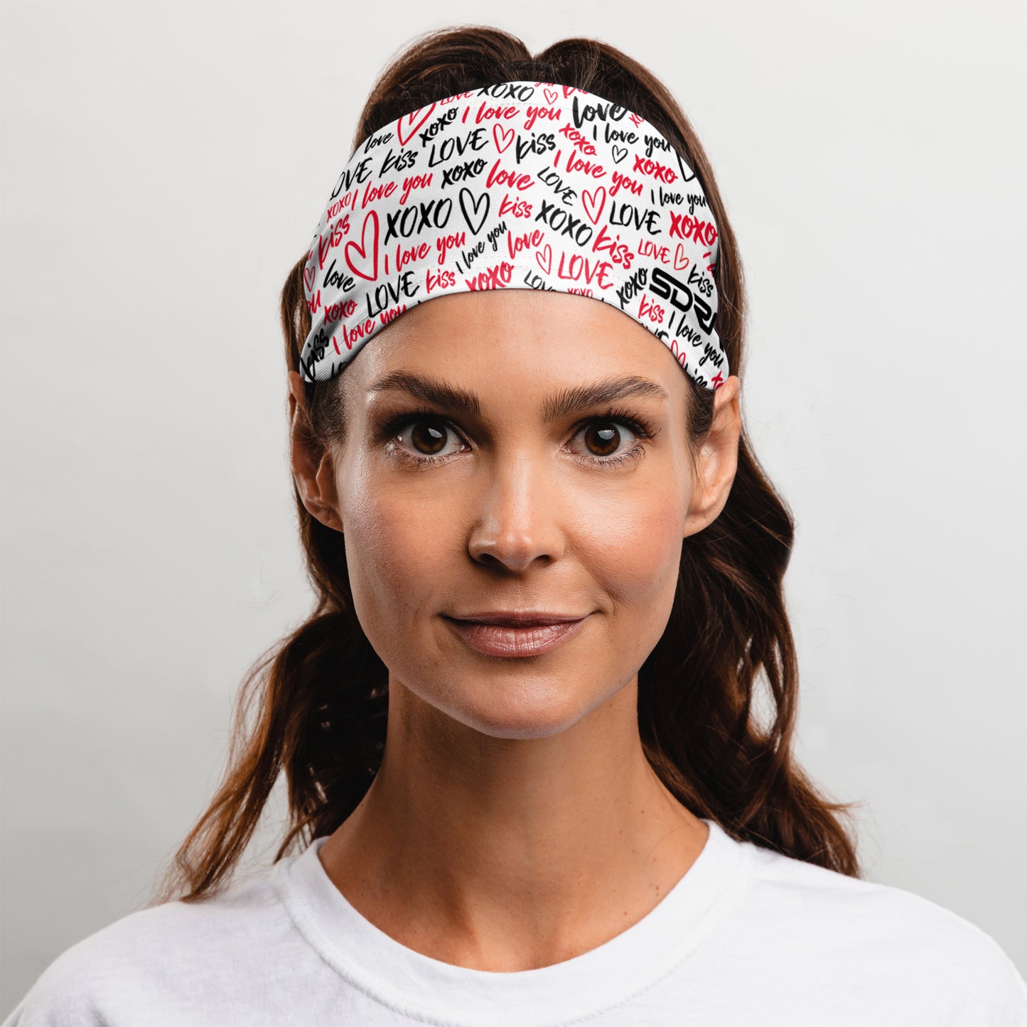 Love Words Tapered Headband (3.5" Tapered)