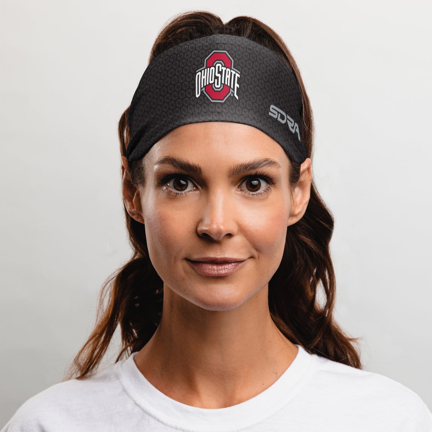 The Ohio State University Black Tapered Headband (3.5" Tapered)