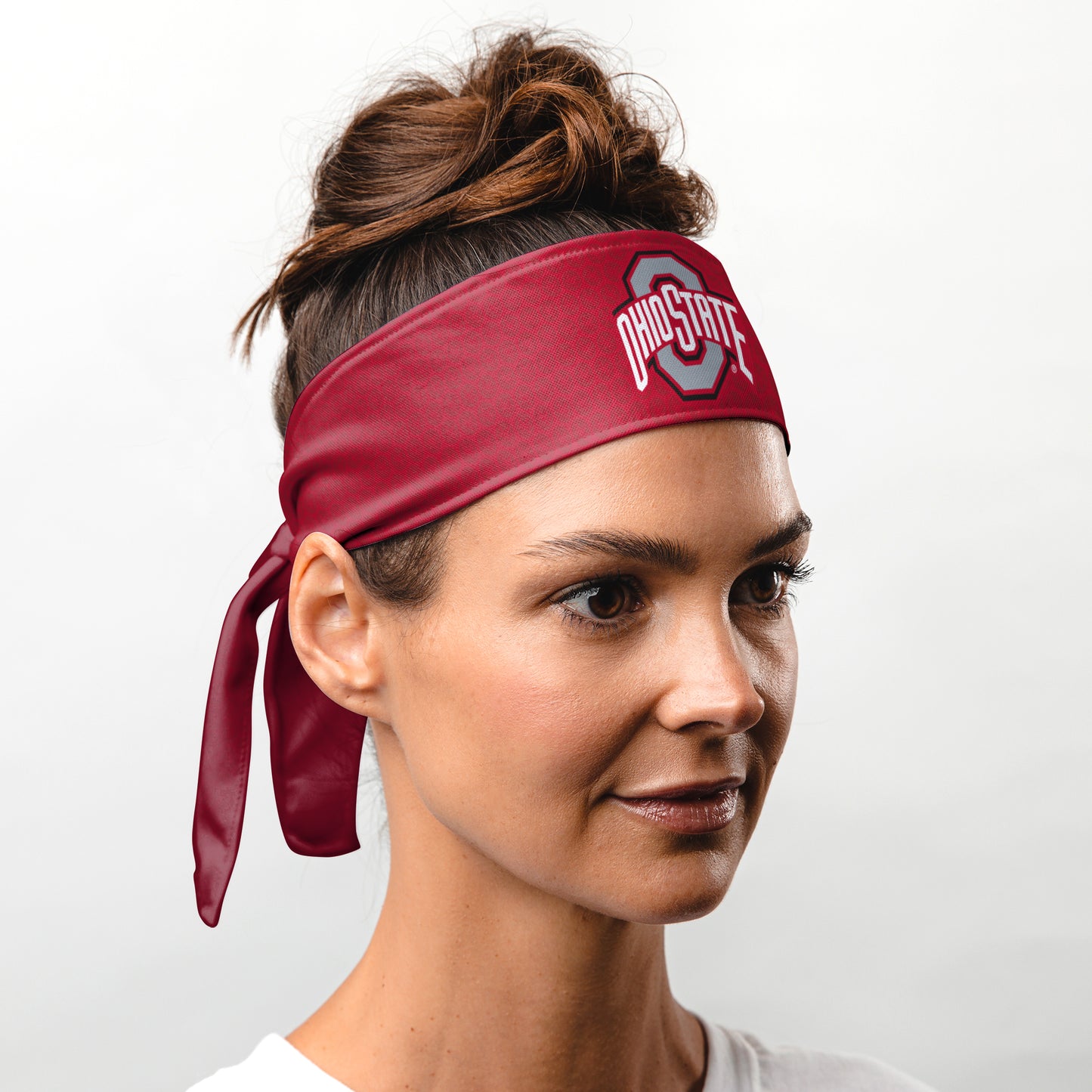 The Ohio State University Red Tie Headband