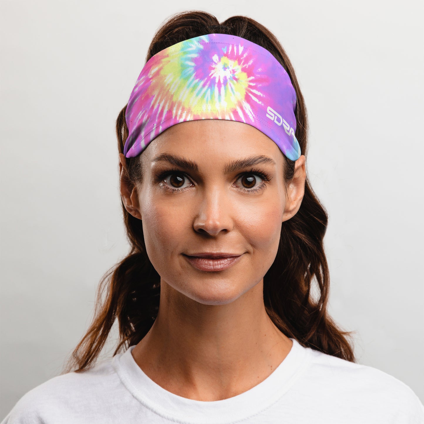 Pastel Tie-Dye Headband (3.5" Tapered)