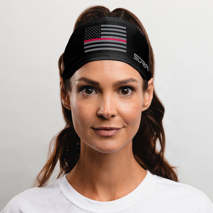 Thin Red Line Non Slip Tapered Headband