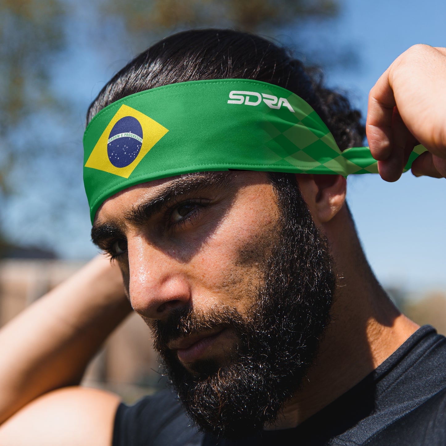 Brazil Tie Headband