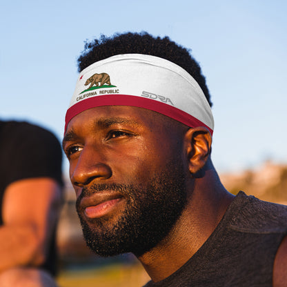 California State Flag Tapered Headband (3.5" Tapered)