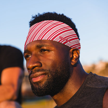 Candy Cane Headband (3.5" Tapered)