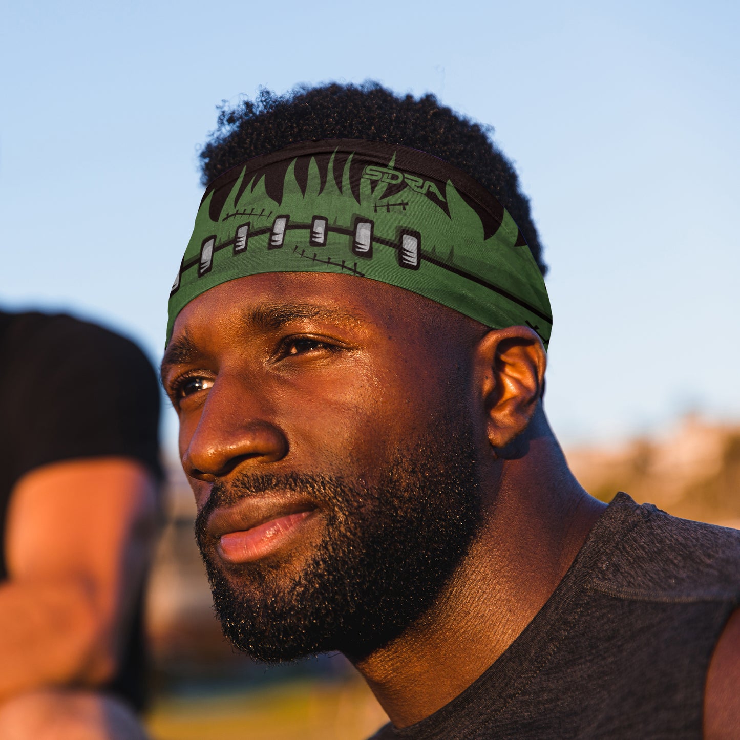 Frankenstein Headband (3.5" Tapered)