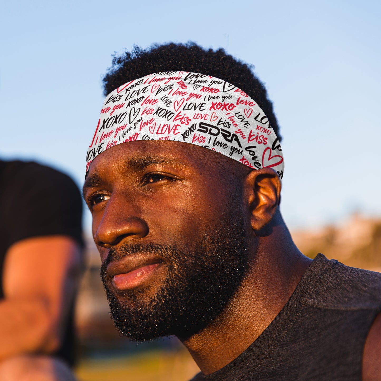 Love Words Tapered Headband (3.5" Tapered)
