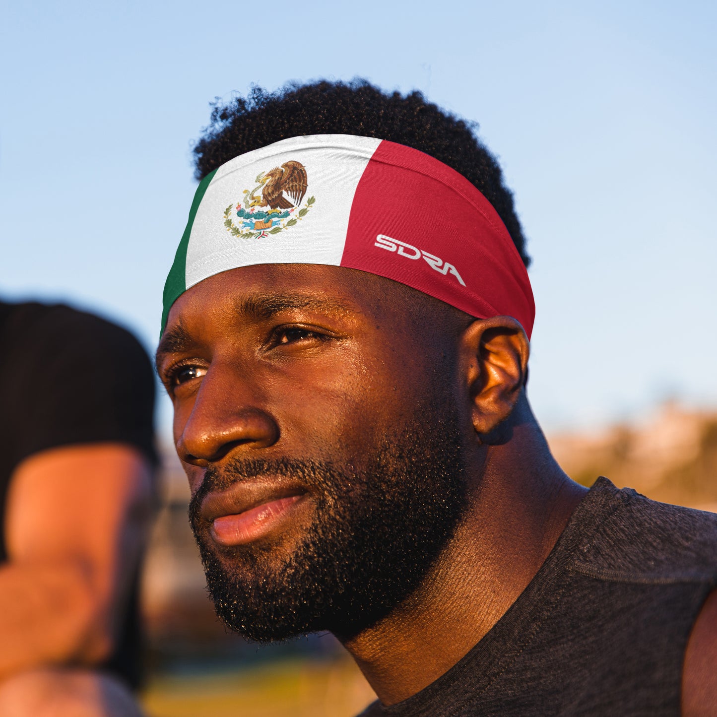 Mexico Tapered Non-Slip Headband