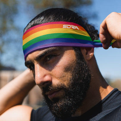 Suddora Rainbow Tie Headband