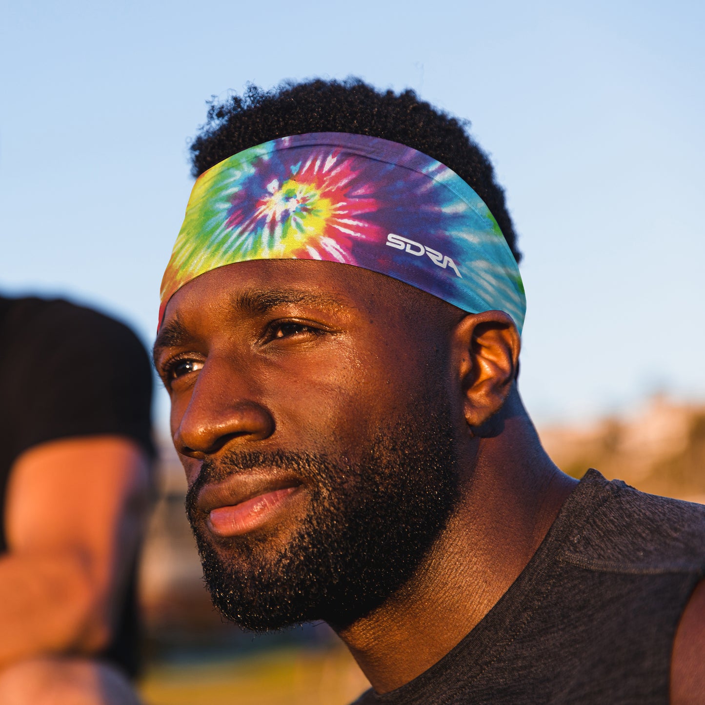 Tie-Dye Headband (3.5" Tapered)