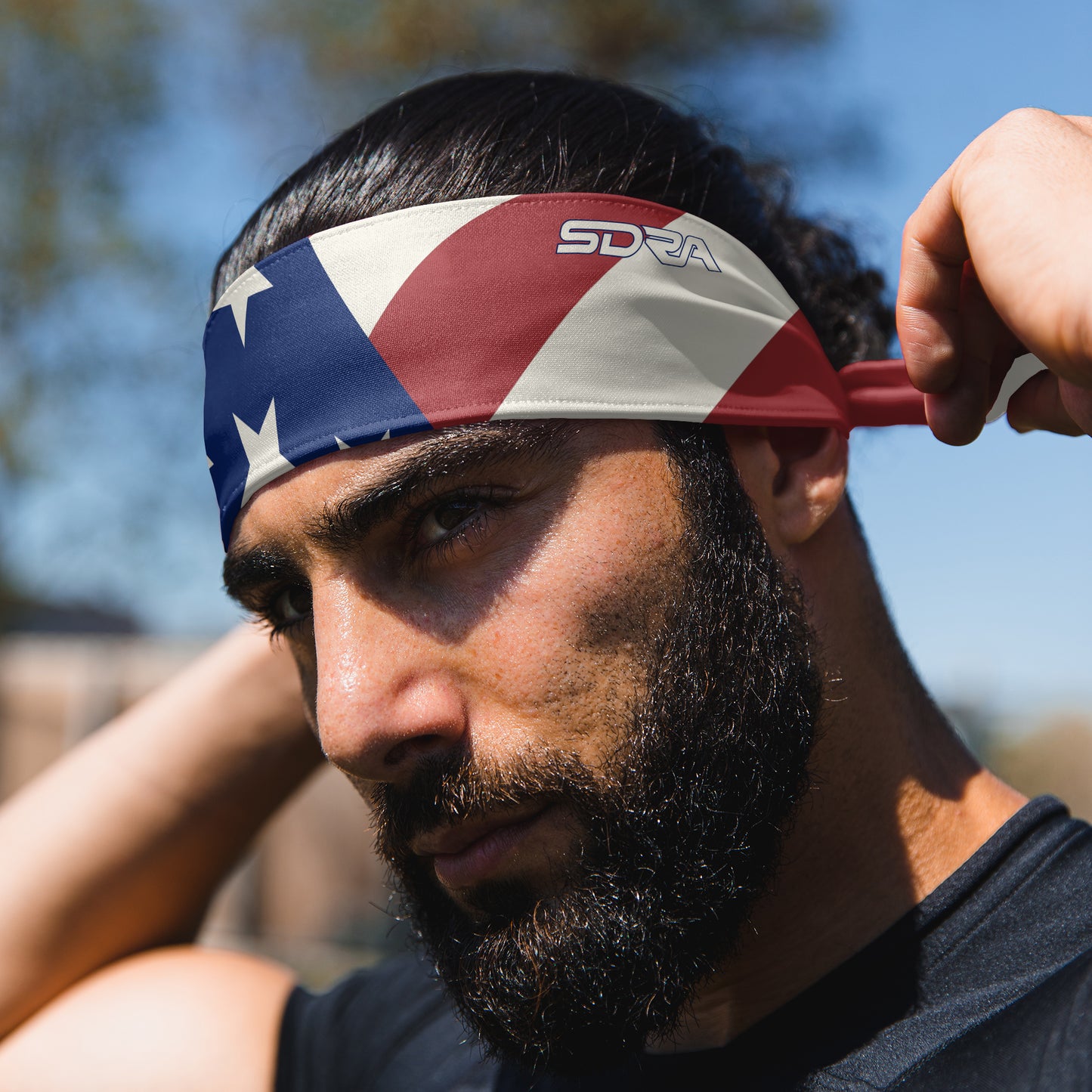 Suddora USA Patriot Tie Headband