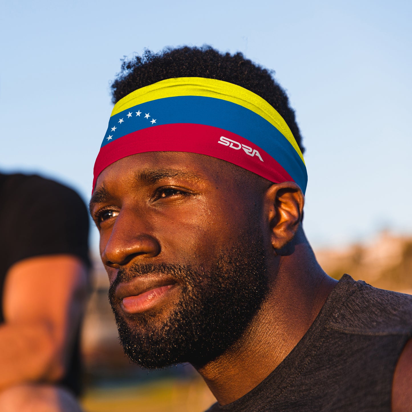 Venezuela (7 star) Non-Slip Tapered Headband