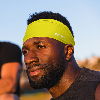 Suddora Yellow Wide Tapered Headband