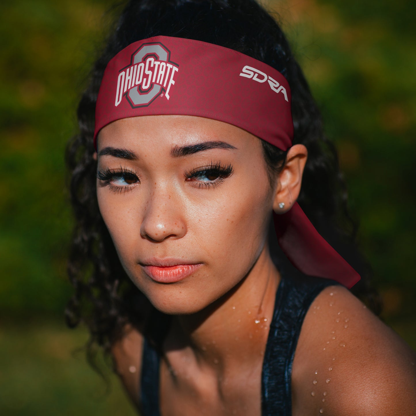 The Ohio State University Red Tie Headband