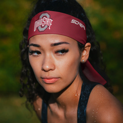 The Ohio State University Red Tie Headband