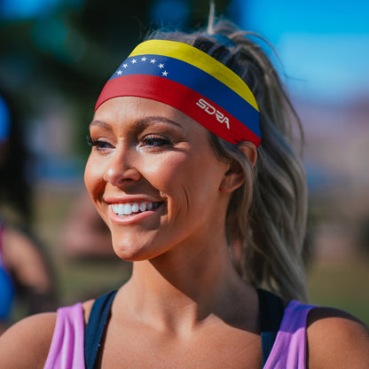 Venezuela (7 star) Non-Slip Tapered Headband