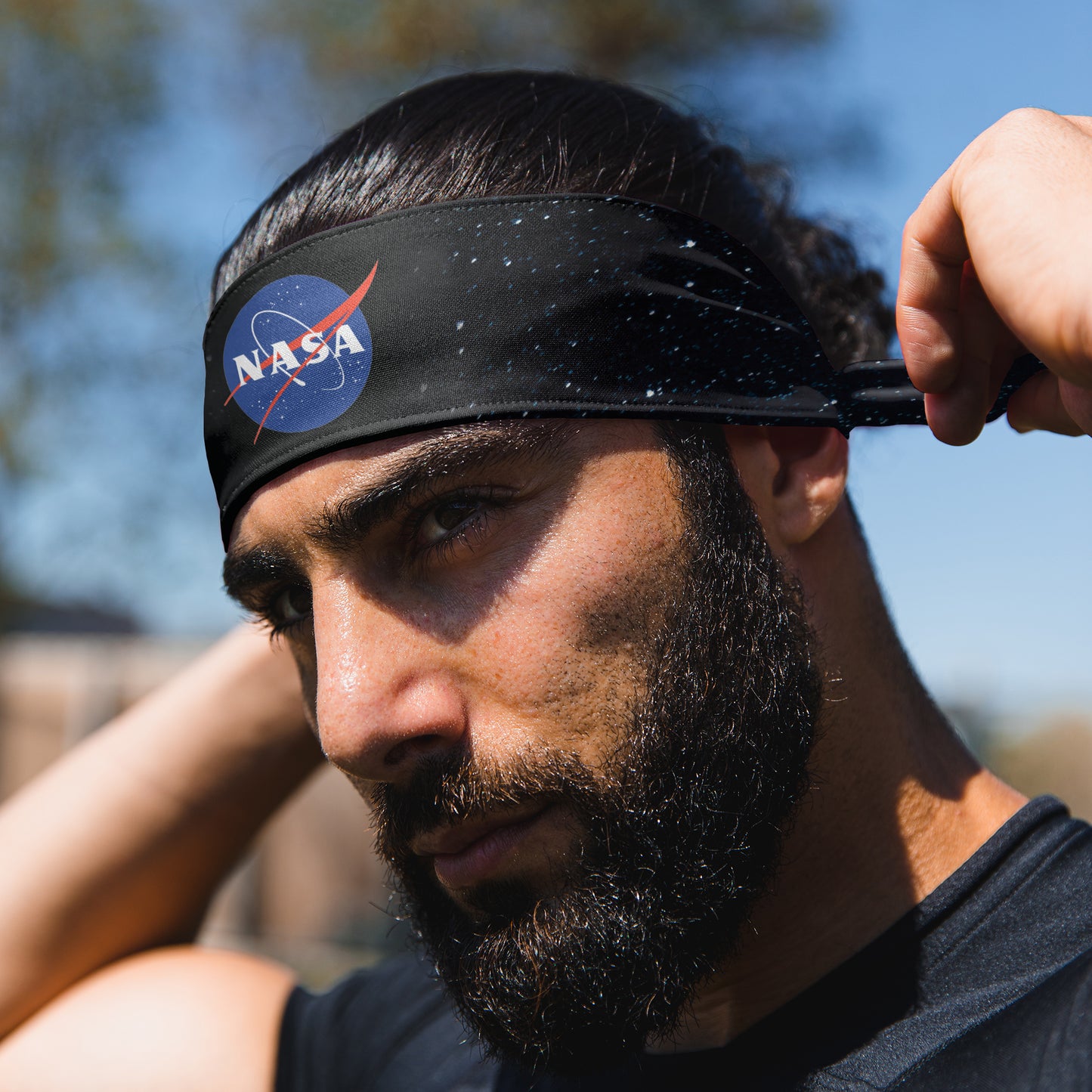 NASA Tie Headband