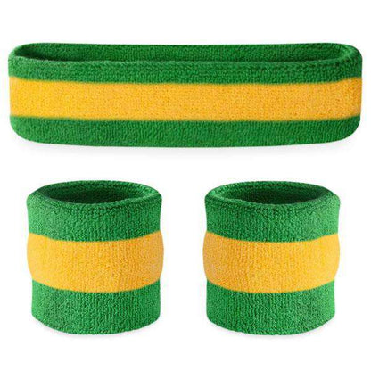 Suddora Striped Sweatband Sets